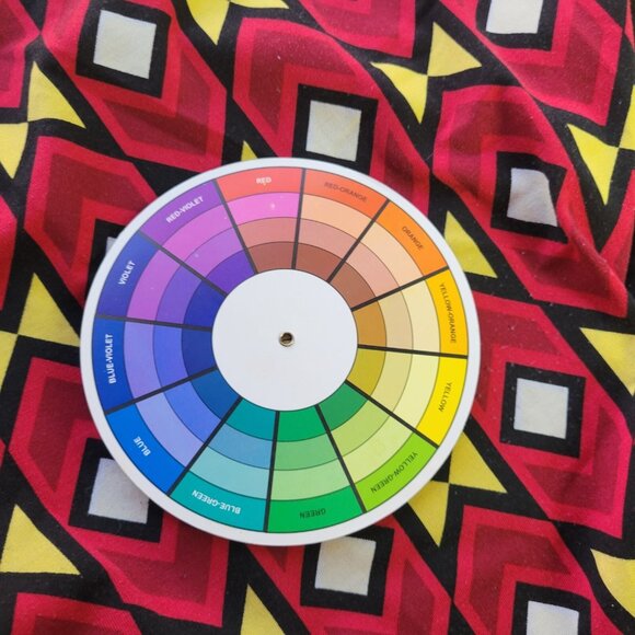 Lularoe Womens Top 2XL Plus Tee Raglan Sleeve Red Black Geometric GEO50E - Picture 10 of 10